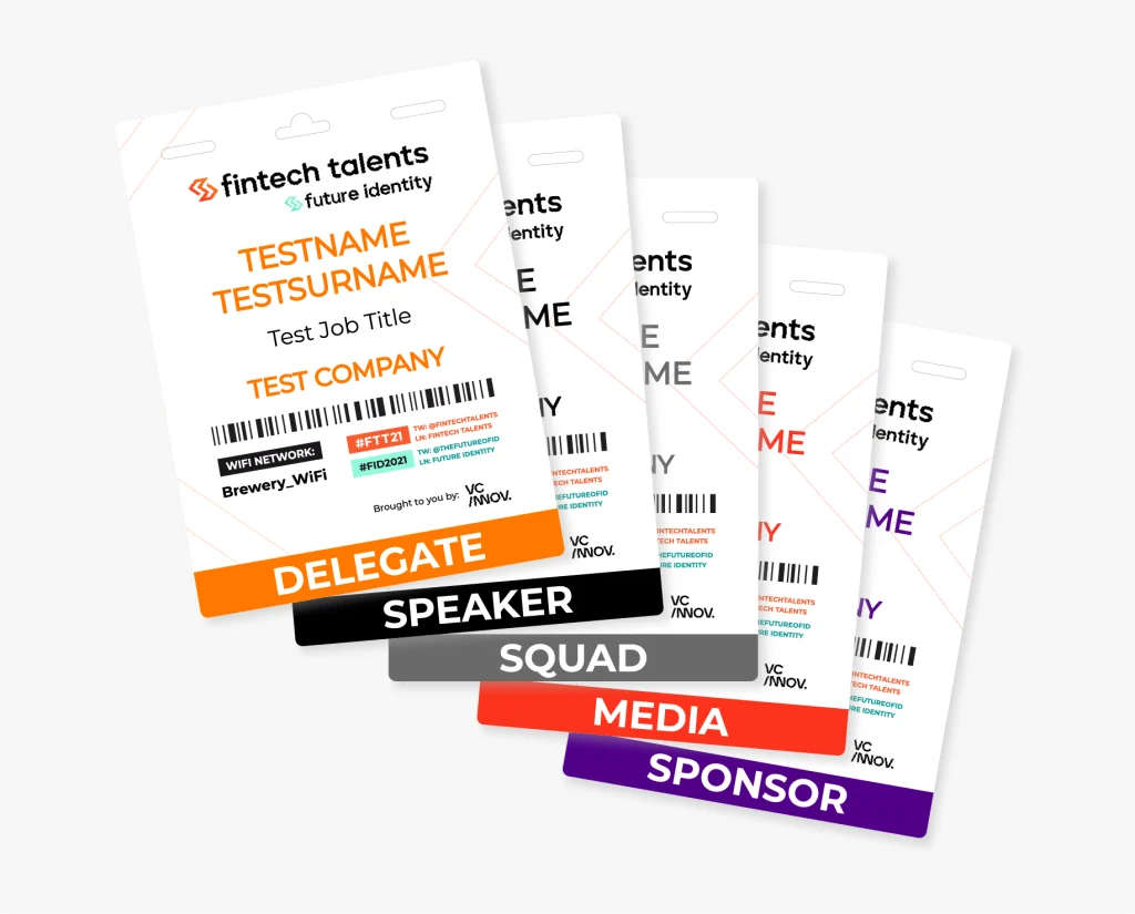 Conference Badge Printing Chesterfield