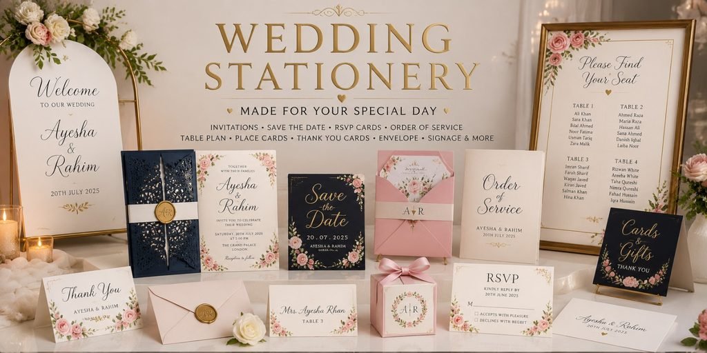 Wedding Stationery Printing Chesterfield